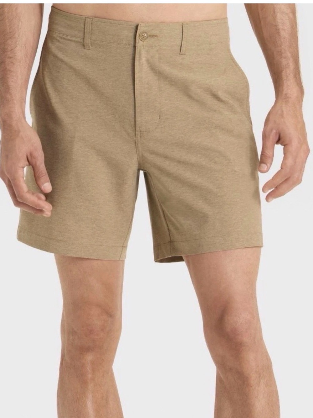 Men's 7'' Hybrid Swim Shorts - Goodfellow & Co Khaki 38